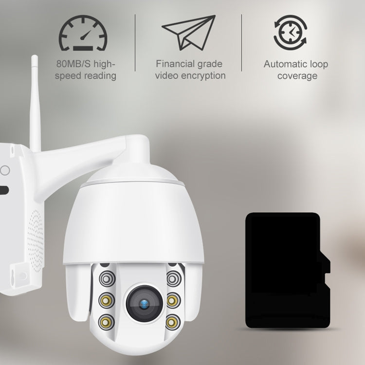 QX2 1080P HD 360 Degrees Panoramic WiFi Day and Night Full-color IP66 Waterproof Smart Camera, Support Motion Detection / Two-way Voice / TF Card, US Plug, WiFi Version QX2 1080P HD 360 Degrees Panoramic WiFi Day and Night Full-color IP66 Waterproof Smart Camera, Support Motion Detection / Two-way Voice / TF Card, US Plug, WiFi Version